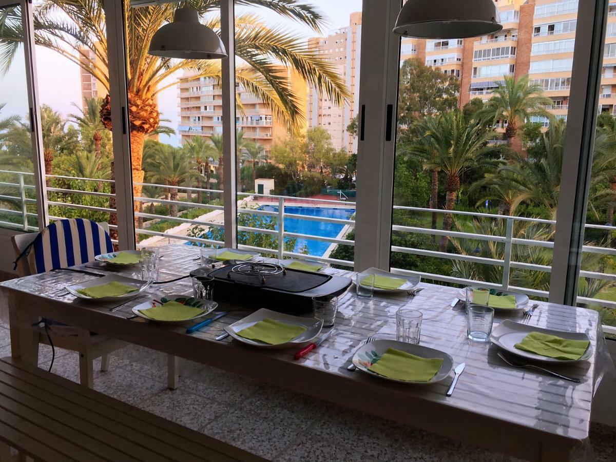 Alicante Plage Muchavista Vu Mer Piscine ,Wifi Kültér fotó